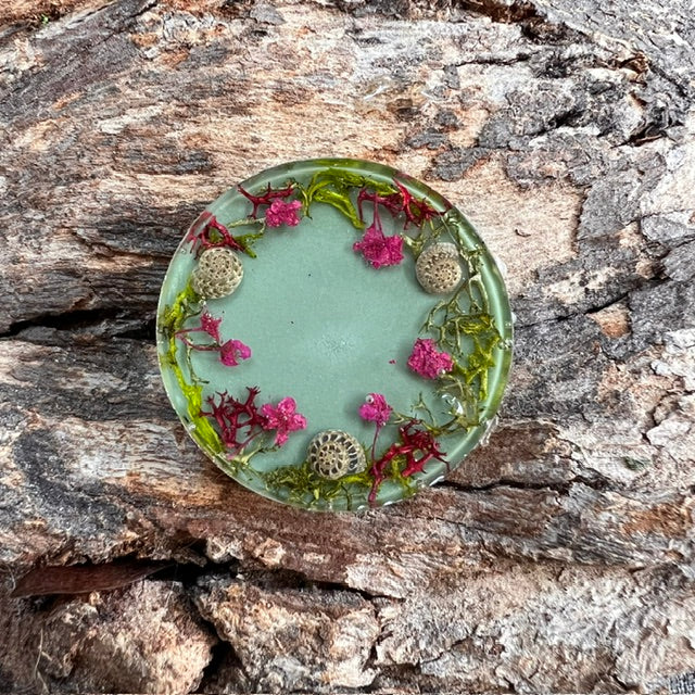 Magical Forest tag - circle medium