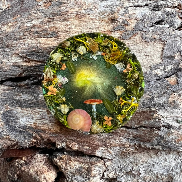 Magical Forest tag - circle medium