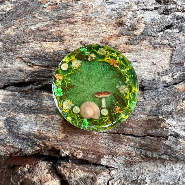 Magical Forest tag - circle small