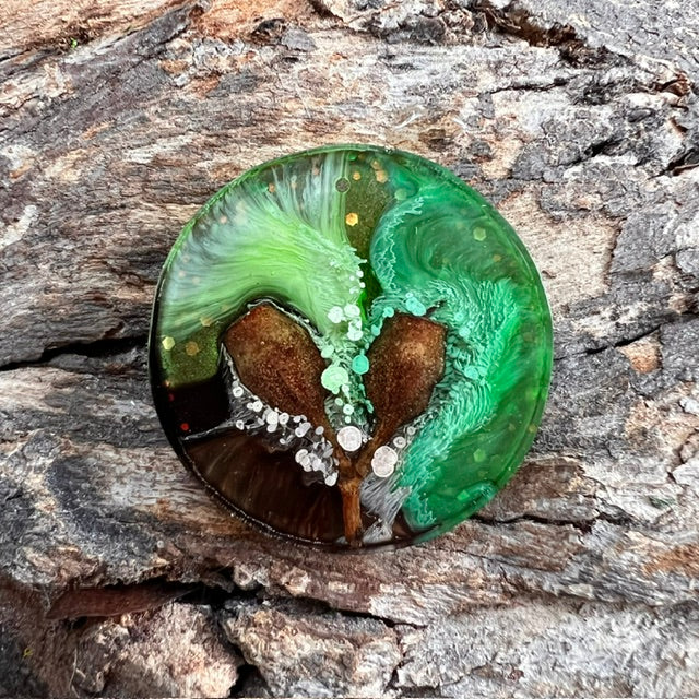 Magical Forest tag - circle large