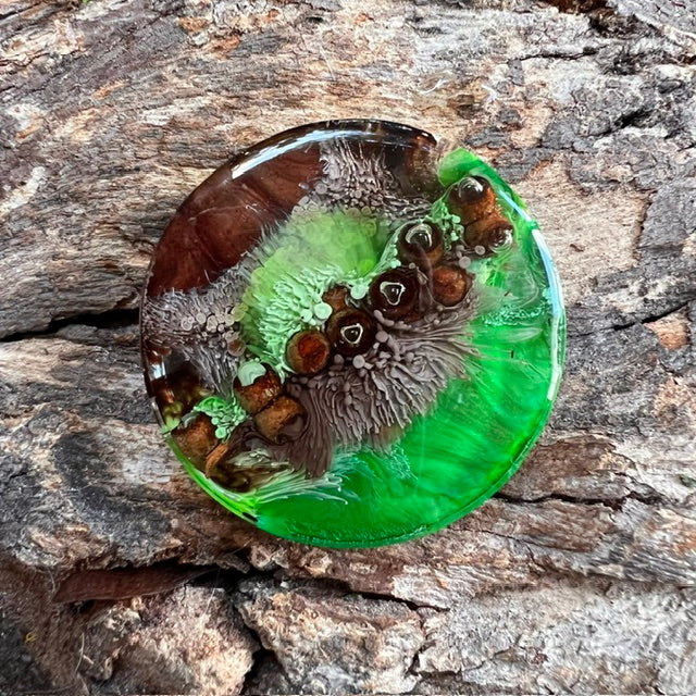 Magical Forest tag - circle large