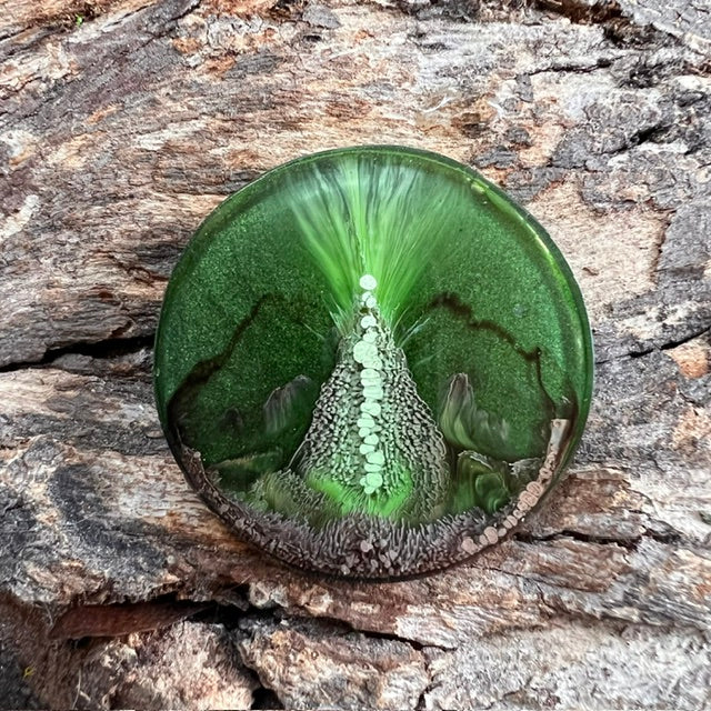 Magical Forest tag - circle large
