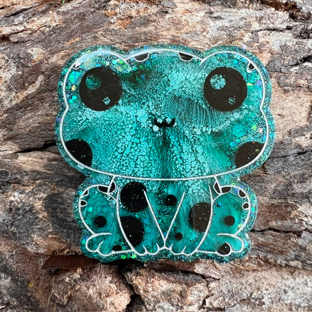Frog tag - large