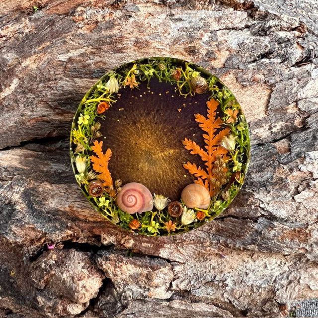 Magical Forest tag - circle large