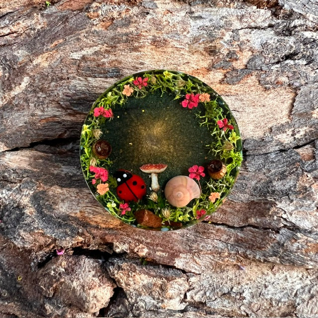 Magical Forest tag - circle medium
