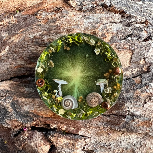 Magical Forest tag - circle large