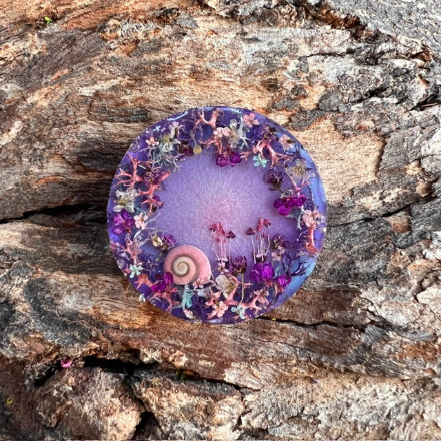 Magical Forest tag - circle medium