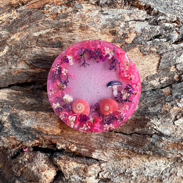 Magical Forest tag - circle medium
