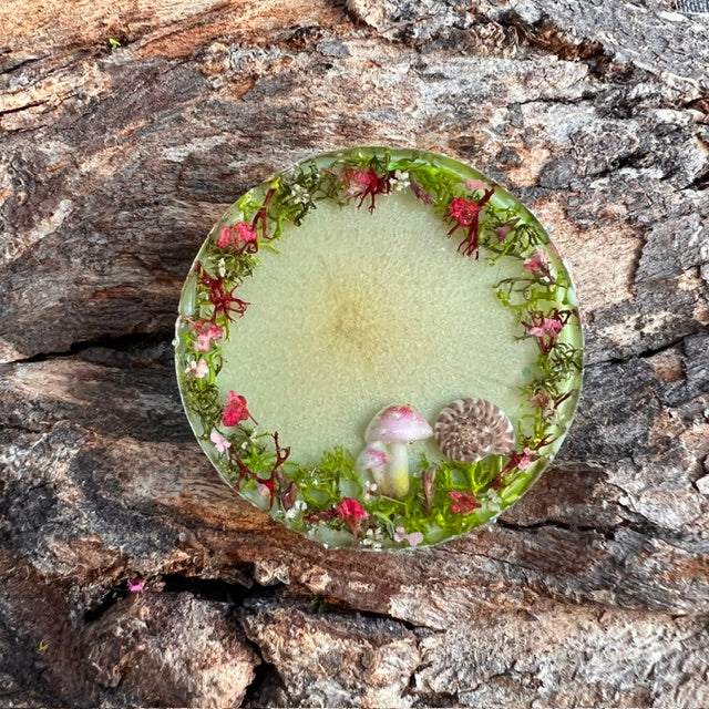 Magical Forest tag - circle large