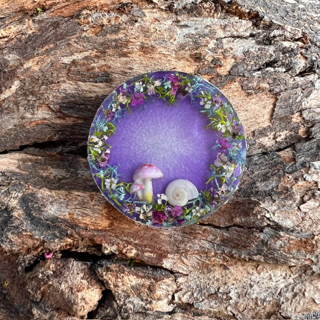 Magical Forest tag - circle medium