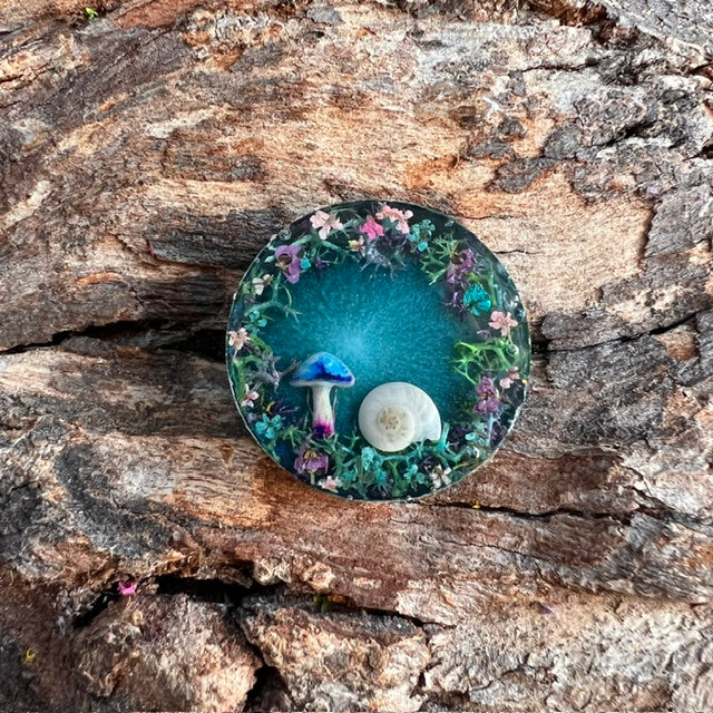 Magical Forest tag - circle small
