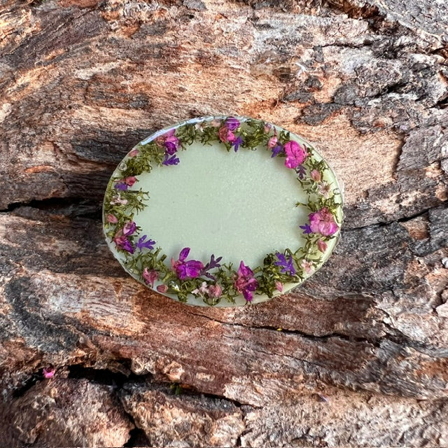 Magical Forest tag - oval small
