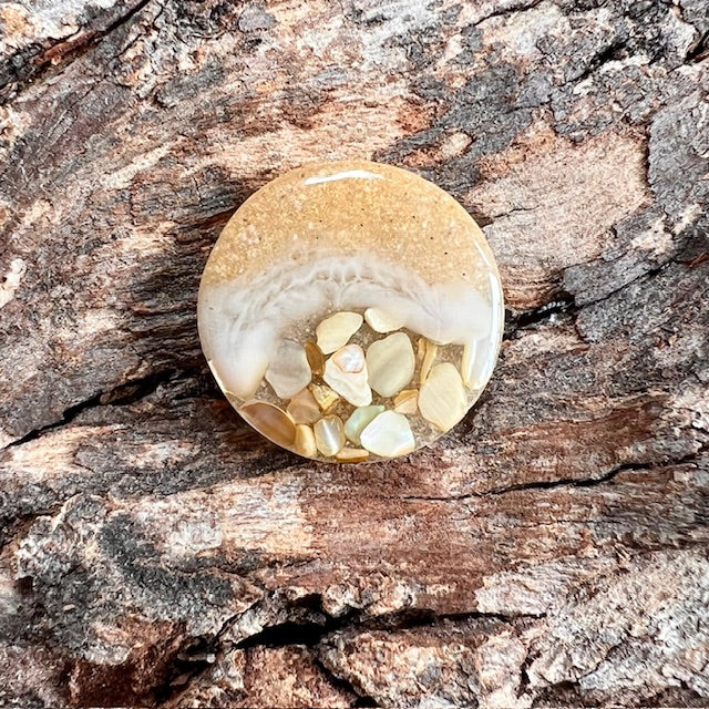 Beach tag - circle small