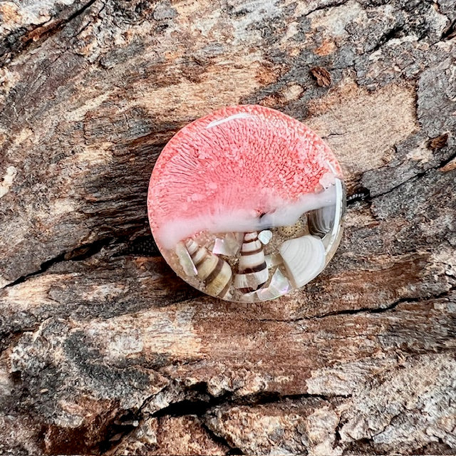 Beach tag - circle small