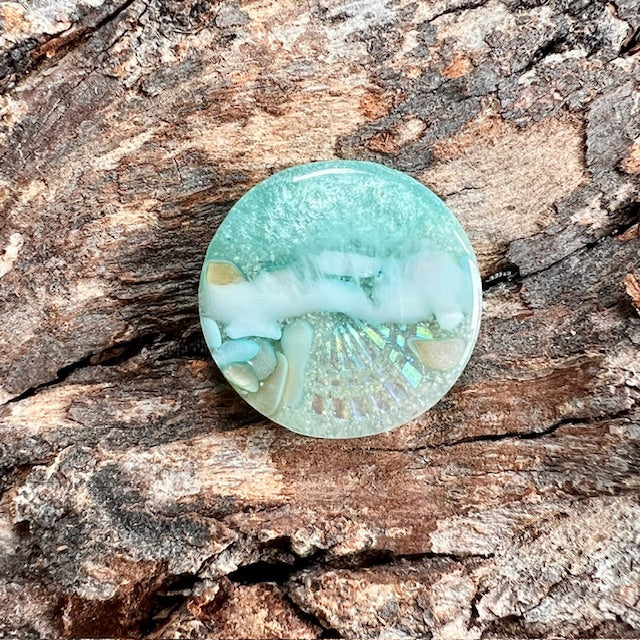 Beach tag - circle small