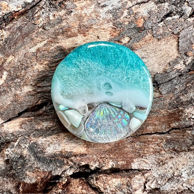 Beach tag - circle medium