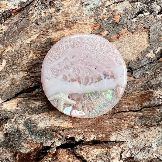 Beach tag - circle medium