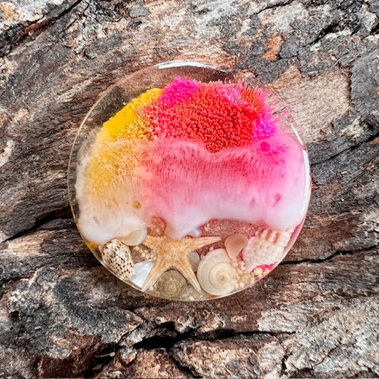 Beach tag - circle large