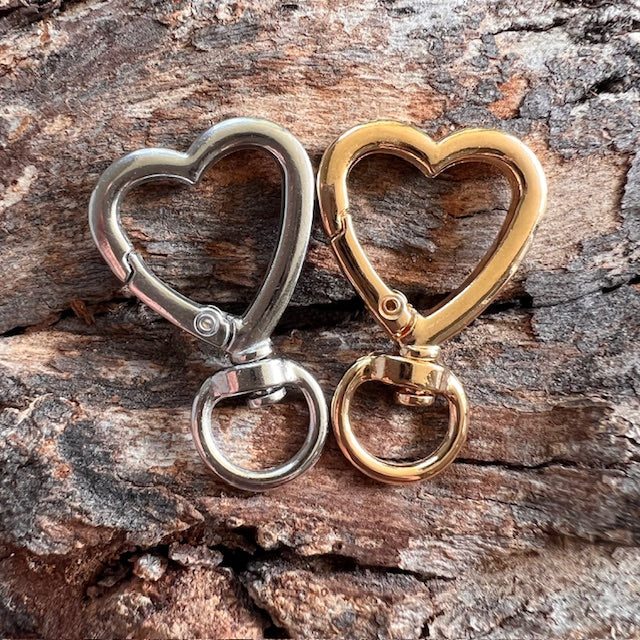 Heart keyring