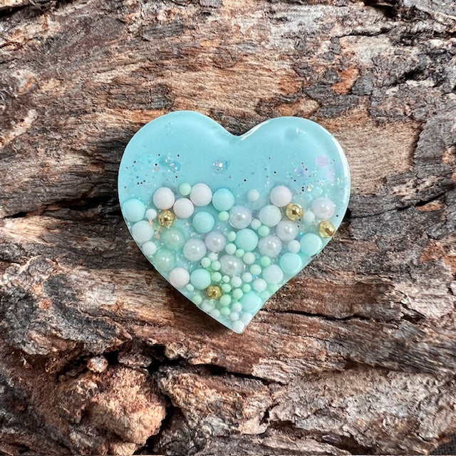 Love tag - heart medium