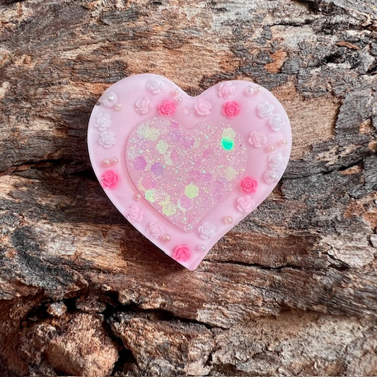 Love tag - heart medium