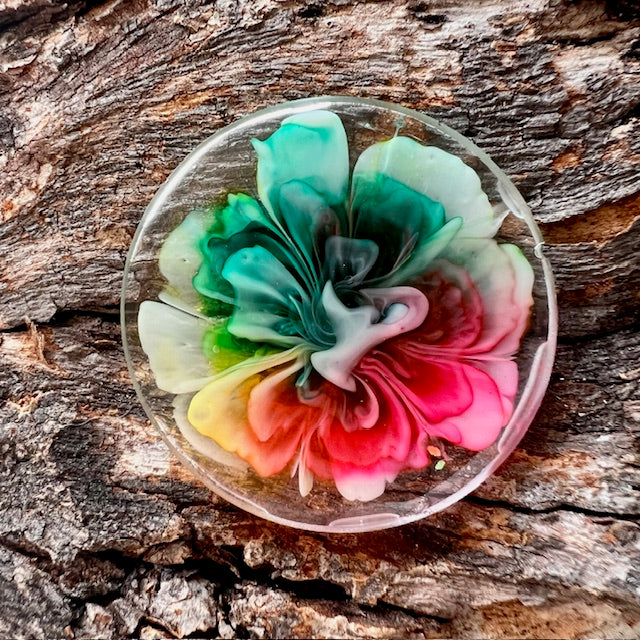 Bloom tag rainbow circle large