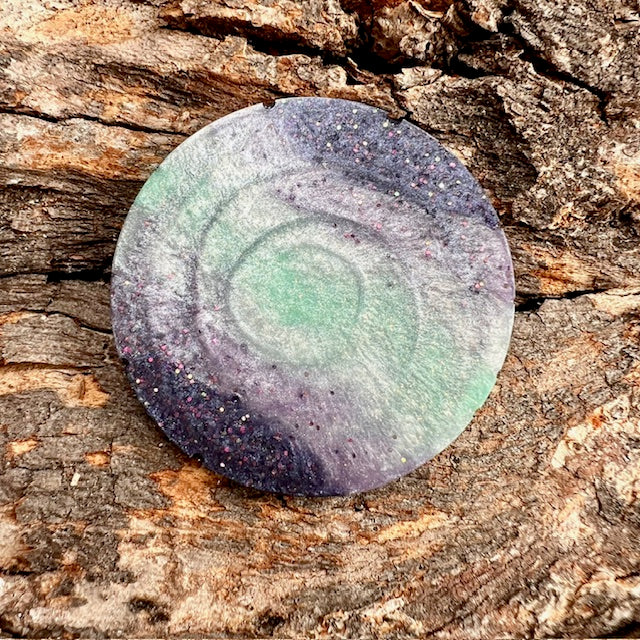 Circle tag large - Stardust Drift