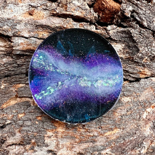 Circle tag large - Stardust Drift