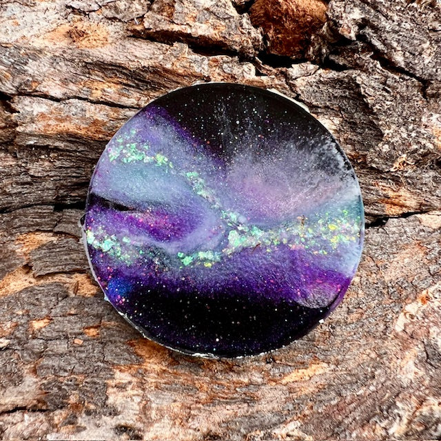 Circle tag large - Stardust Drift