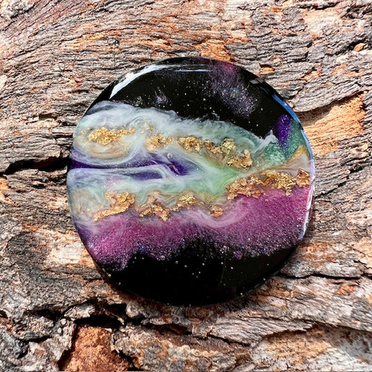 Circle tag large - Stardust Drift