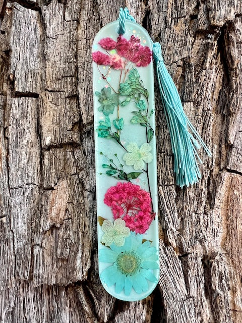 Floral bookmark