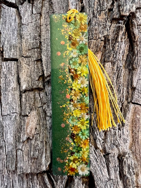 Floral bookmark