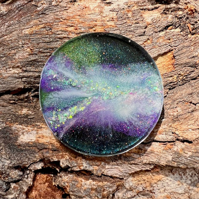 Circle tag large - Stardust Drift