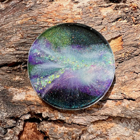 Circle tag large - Stardust Drift