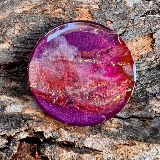 Circle tag medium - Stardust Drift