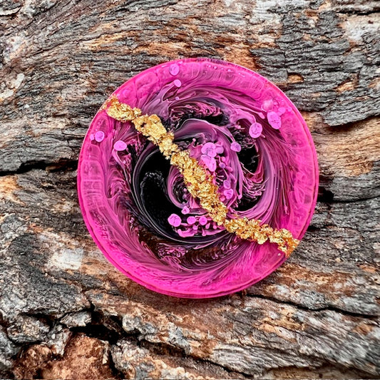 Circle tag medium - Nebula Bloom