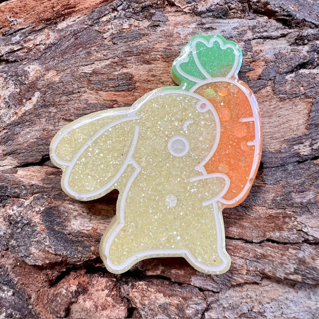 Carrot bunny tag