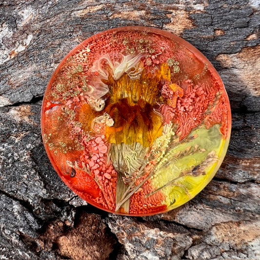 Circle tag large - Autumn