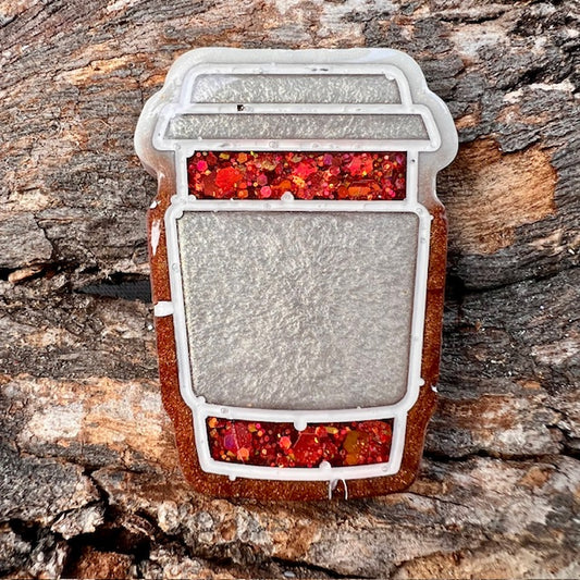 Coffee cup tag