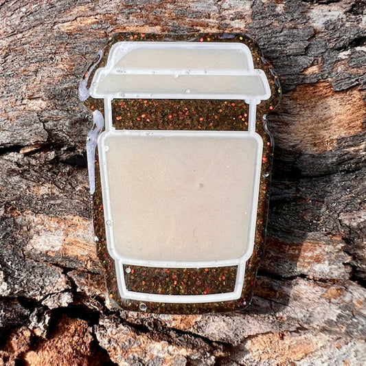 Coffee cup tag