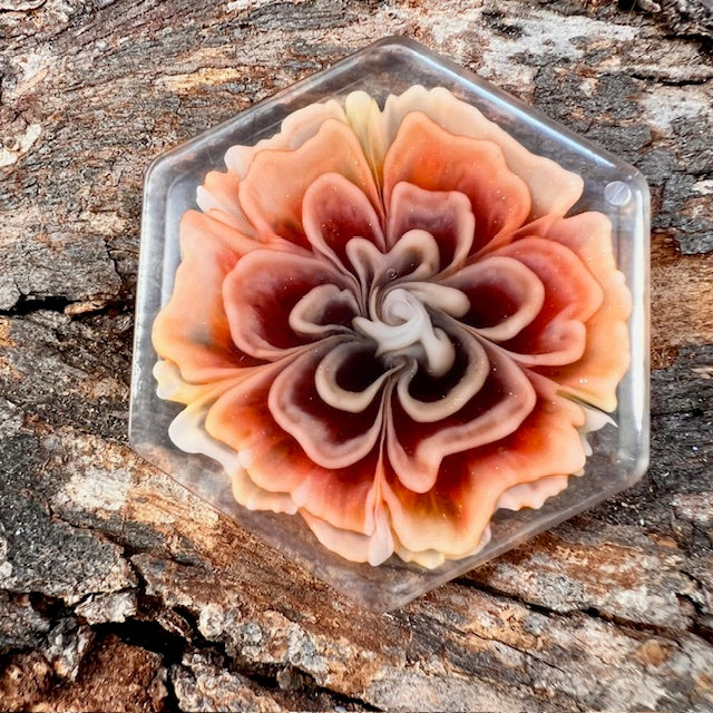 Bloom tag autumn hexagon large