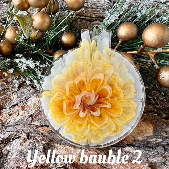 Bloom bauble design