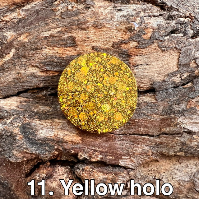 Glitter tag