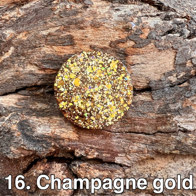 Glitter tag