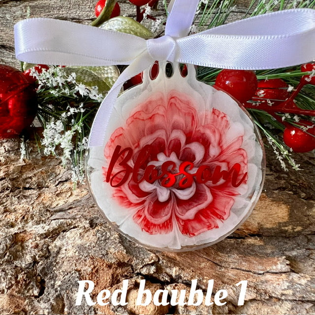 Bloom bauble design