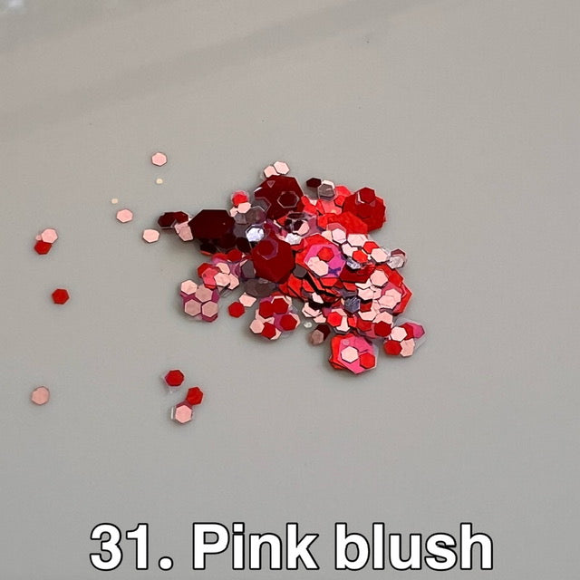 Glitter tag