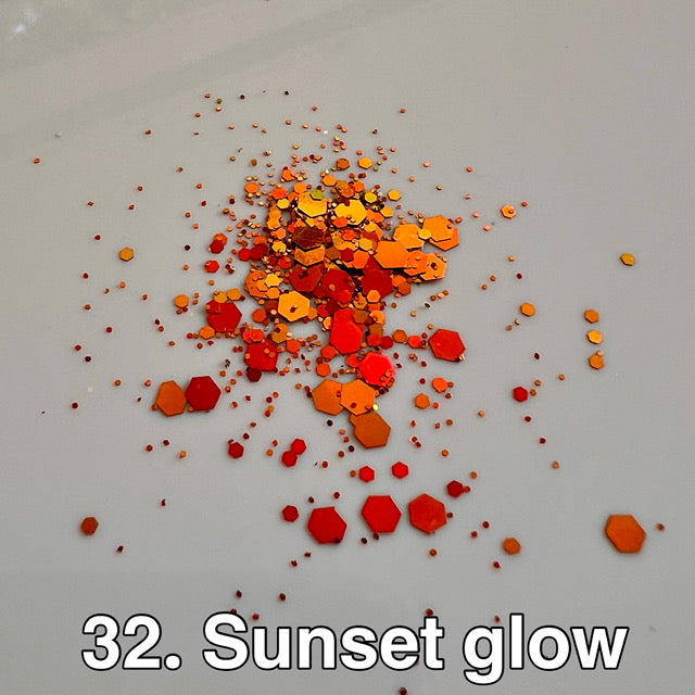 Glitter tag