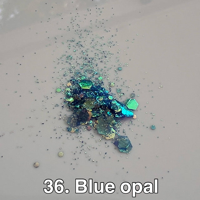 Glitter tag