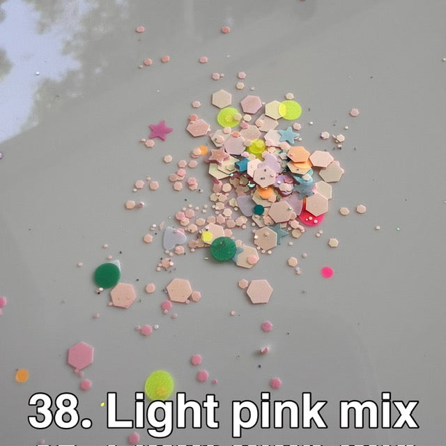 Glitter tag