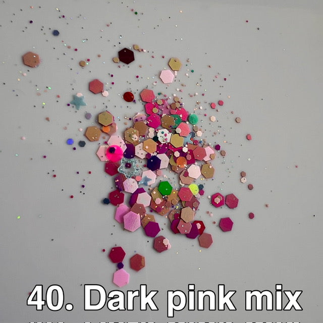 Glitter tag